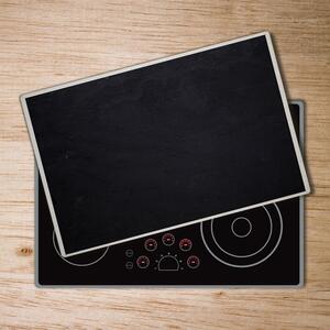 Kuchyňská deska skleněná Černá tabule pl-ko-80x52-f-70202968