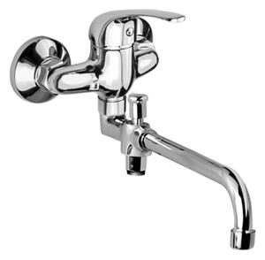 Mereo Mereo, Nástěnná baterie do byt. jádra, Lila, s ramínkem pr. 18 mm - 330 mm, bez přísluš., CBEE60203