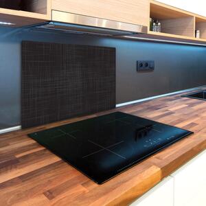 Kuchyňská deska skleněná Lněná textura pl-ko-80x52-f-70944105