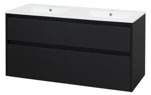Mereo Mereo, Opto, koupelnová skříňka s keramickým umyvadlem 121 cm, CN943