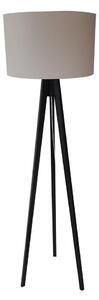 Stojací lampa ROLLER 1xE27/60W/230V wenge šedá