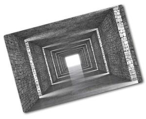 Deska na krájení skleněná Tunel z cihly pl-ko-80x52-f-73368031