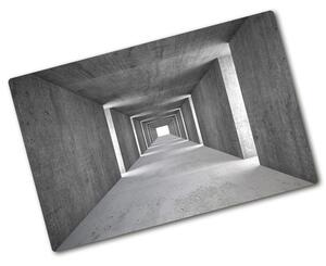 Deska na krájení skleněná Betonový tunel pl-ko-80x52-f-73367796