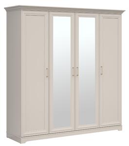 Šatní skříň BRW Anga SZF4D (kašmír + dub muavella)
