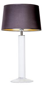 4concepts Designová stolní lampa LITTLE FJORD WHITE Barva: Černo-zlatá