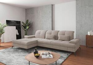 ROHOVÁ SEDAČKA, textil, šedobéžová Sit & More - Sedací soupravy, Online Only