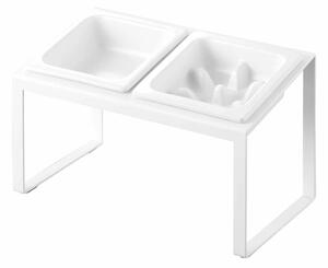 Keramický set misek s podstavcem pro domácího mazlíčka Nooks – YAMAZAKI