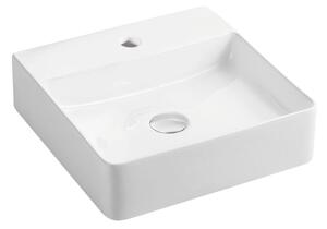 Mereo Mereo, Umyvadlo na desku i zavěšení bez přepadu, 330x290x110 mm, keramické, UC332911
