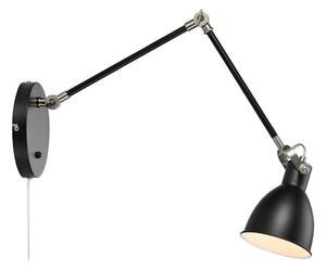 Markslöjd 108250 - Nástěnná lampička HOUSE 1xE14/40W/230V černá ML1118