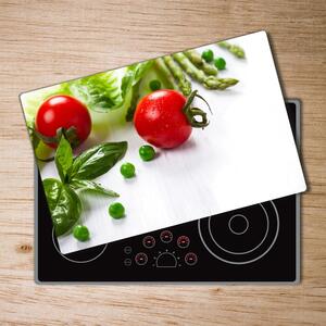 Kuchyňská deska velká skleněná Čerstvá zelenina pl-ko-80x52-f-79427774