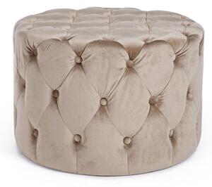 Taupe taburet Lorella – Yes Everyday