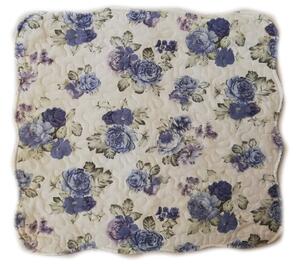 Povlak na polštář provence růže modré