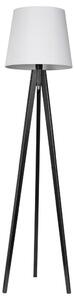 Stojací lampa CONE 1xE27/60W/230V wenge bílá