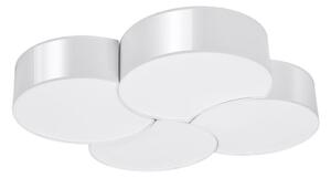 Sollux SL.1053 - Stropní svítidlo CIRCLE 8xE27/60W/230V bílá SLX0846