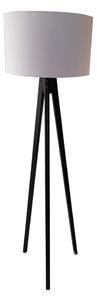 Stojací lampa ROLLER 1xE27/60W/230V wenge bílá