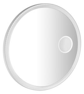 Sapho FLOAT kulaté zrcadlo s LED podsvícením ø 80cm, kosm.zrcátko, senzor, 3500-6500K, bílá