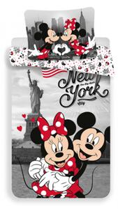 Ložní povlečení bavlna Minnie a Mickey New York