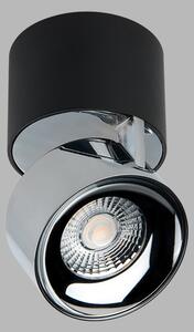 LED2 11508235DT KLIP ON stropní povrchové bodové svítidlo LED D77mm 11W/770lm 2700K TRIAC černá, chrom