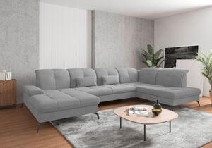 SEDACÍ SOUPRAVA, textil, šedá Sit & More - Sedací soupravy, Online Only