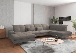 SEDACÍ SOUPRAVA, textil, jílová barva Sit & More - Sedací soupravy, Online Only