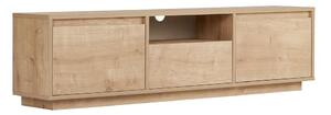TV stolek v dekoru dubu v přírodní barvě 160x42x30 cm Sentinel – Kalune Design