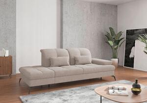 LENOŠKA, textil, šedobéžová Sit & More - Online Only sedačky, Online Only