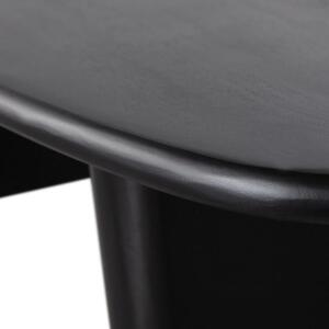 Hoorns Černý mangový konferenční stolek Kirck 135 x 60 cm