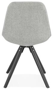 Kokoon Design Jídelní židle Brasa Barva: šedá/černá