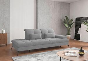LENOŠKA, textil, šedá Sit & More - Online Only sedačky, Online Only