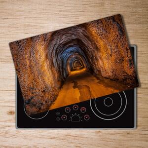 Kuchyňská deska skleněná Podzemní tunel pl-ko-80x52-f-85458892