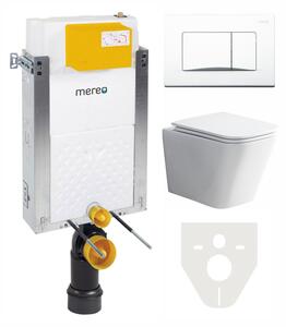 Mereo Mereo, WC komplet pro zazdění s přislušenstvím, MM01SETRB