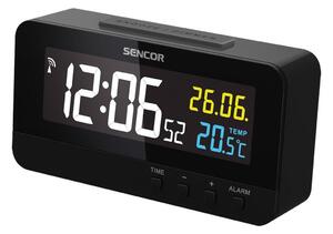 Sencor - Digitální hodiny s budíkem a teploměrem 230V/1xCR2032 FT0377