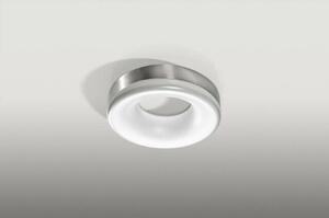 LED Stropní a nástěné svítidlo Azzardo Ring LED 3000K chrome AZ2947 18W 1530lm 3000K IP20 37cm chromové