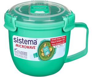 Sistema Hrnek na polévku Microwave Small Soup Mug 565 ml, mátová