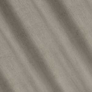 Dekorační krátký velvet závěs s řasící páskou OLGA béžová, (1 kus) 140x175 cm MyBestHome