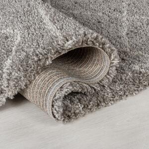 Flair Rugs koberce Kusový koberec Dakari Kush Berber Grey - 200x290 cm