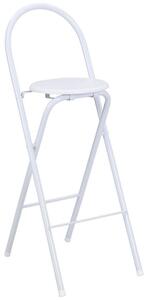 Vysoká Skládací Židle Liane 2, Bílá