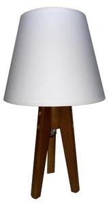 Stolní lampa CONE 1xE27/60W/230V dub bílá