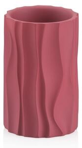 KELA Hrnek Merida polyresin malinový červený 10,5cm 7,0cm KL-23769
