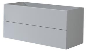 Mereo Mereo, Aira, koupelnová skříňka 121 cm, bílá, dub, šedá, CN733S
