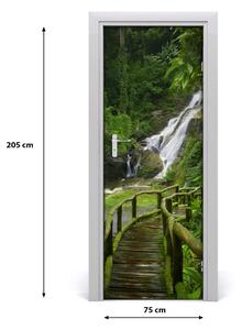 Fototapeta na dveře samolepící stezka džungle 75x205 cm