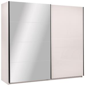 ŠATNÍ SKŘÍŇ S POSUVNÝMI DVEŘM, kašmírová, 250/210/62 cm MID.YOU - Šatní skříně, Online Only