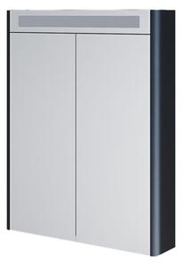 Mereo Mereo, Siena, galerka 64 cm, zrcadlová skříňka, bílá, antracit, černá , multicolor - RAL lesk/mat, CN446GA