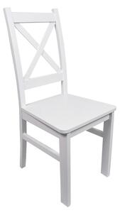 Jídelní židle Kasper (bílá)