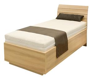 Ahorn Salina Basic jednolůžková postel Dekor: Dub bílý, Rozměr: 120 x 200 cm