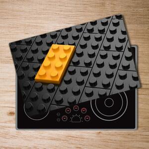 Kuchyňská deska velká skleněná Lego pl-ko-80x52-f-93866818