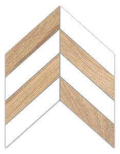 EBS Navy dekor 22,5x30 řezaný bílý