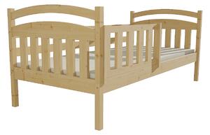 Vomaks unit, s.r.o. Dětská postel DP 001 rozměr: 80 x 160 cm, Povrchová úprava: surové dřevo