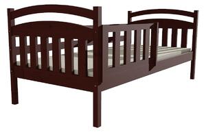 Vomaks unit, s.r.o. Dětská postel DP 001 Povrchová úprava: surové dřevo, Rozměr: 70 x 160 cm