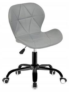 Ekspand | Kancelářská židle SKY74-1A - Světle šedá/černá - Ergonomická - Moderní design - Pohodlná